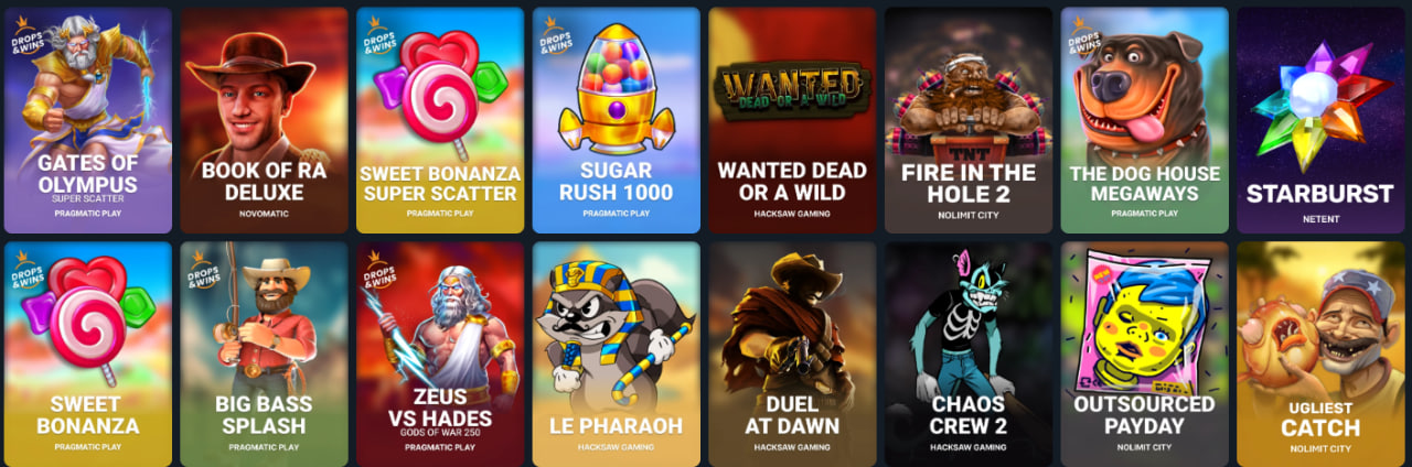 nordabet casino popular games